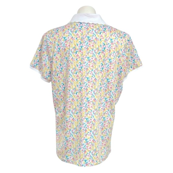 WALTER HAGEN Sleeveless Fresco Ditsy Lemon Polo Size XL NEW - Picture 5 of 10